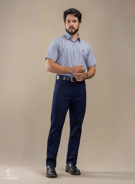Camisa e calça jeans masculina Loscarvan